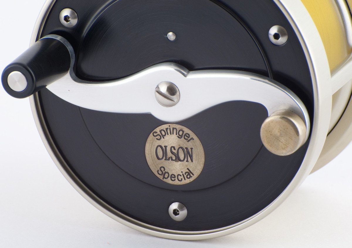 William Olson early "Springer Special" fly reel