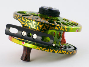 Abel Super 4 fly reel - Brook Trout Graphic