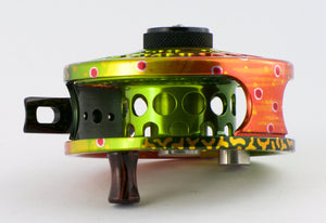 Abel Super 4 fly reel - Brook Trout Graphic