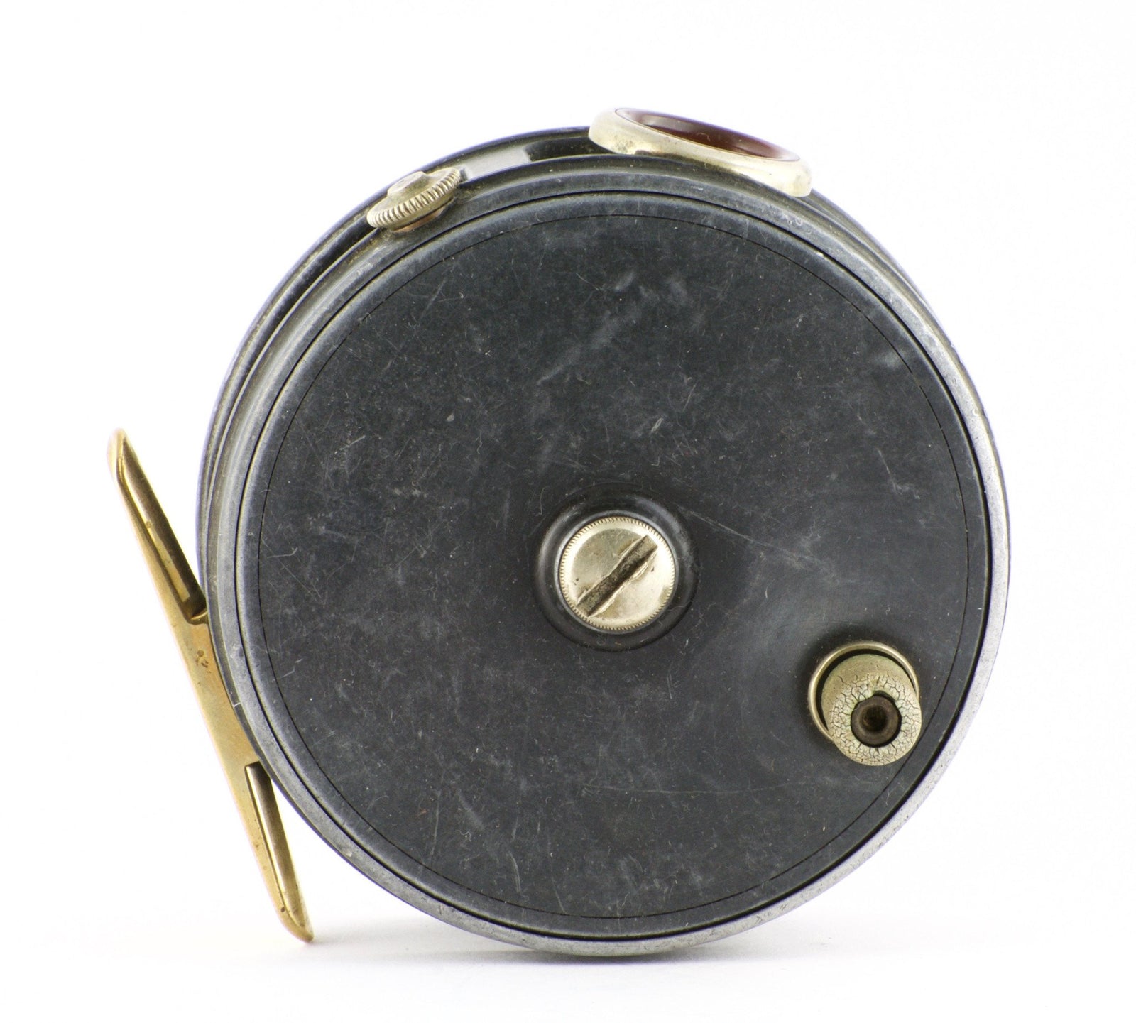 JW Young Pattern 16A fly reel - with red agate