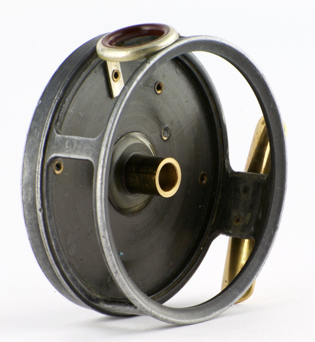 JW Young Pattern 16A fly reel - with red agate