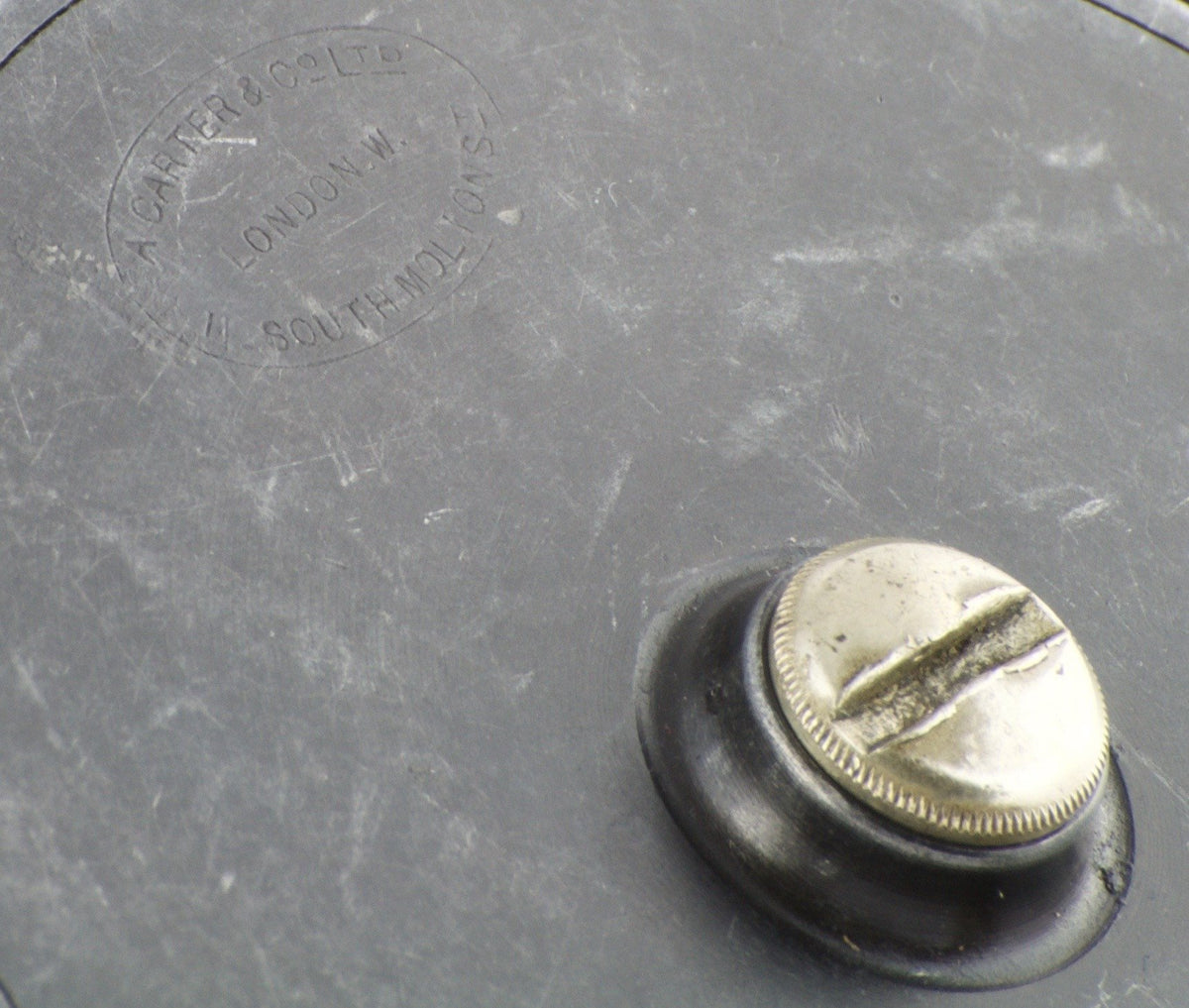 JW Young Pattern 16A fly reel - with red agate