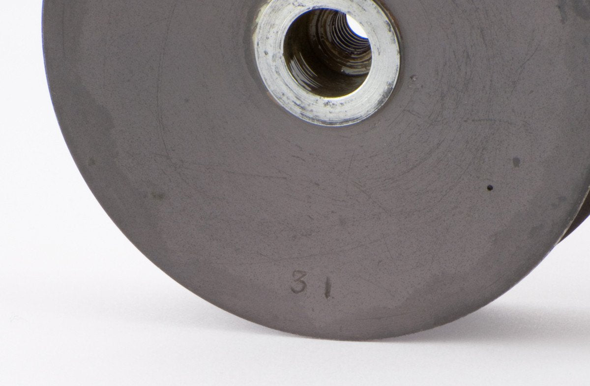 Hardy Perfect 3 3/8" 1912 check w/ red agate