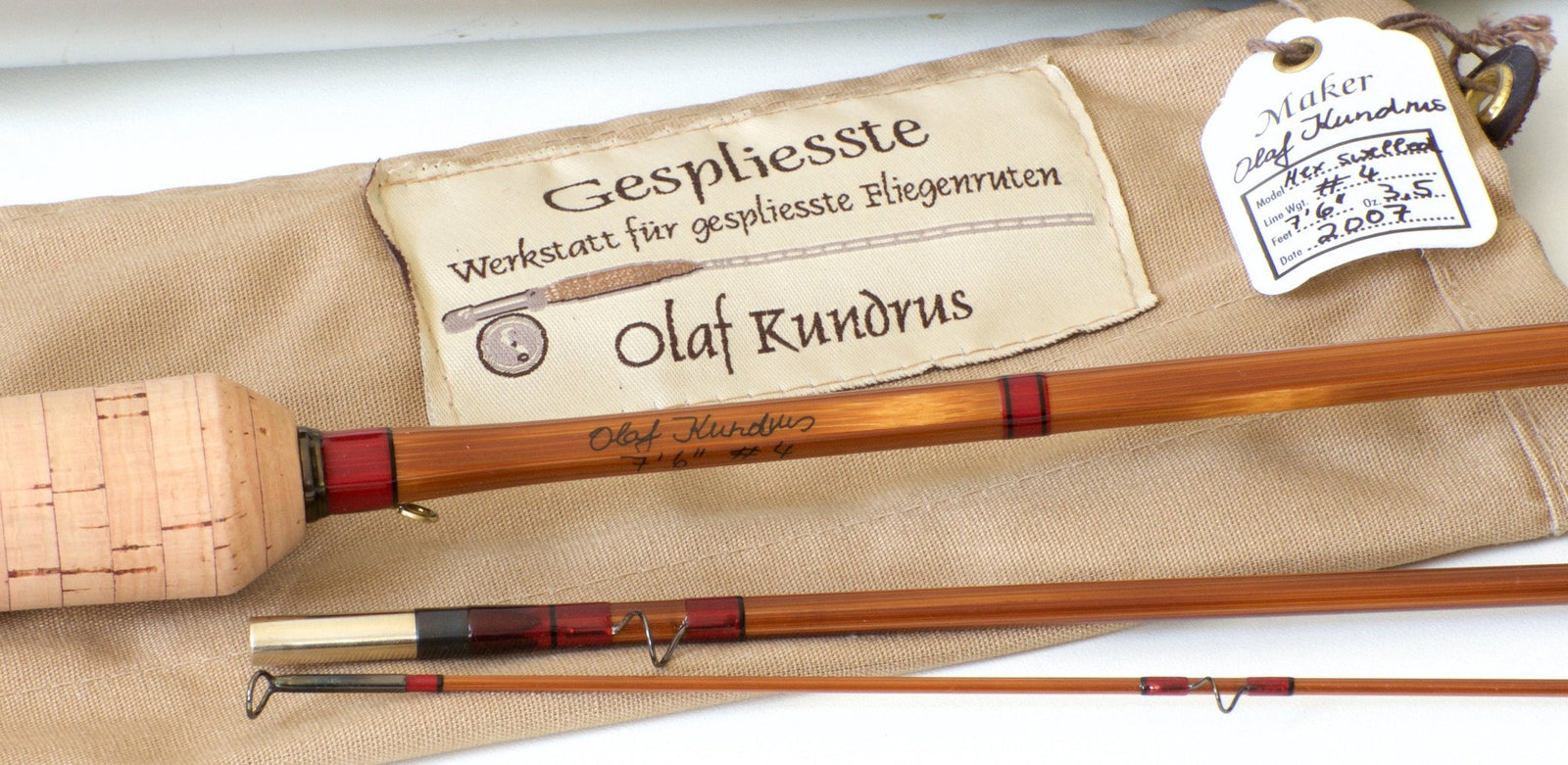 Kundrus, Olaf - 7'6 4wt bamboo rod