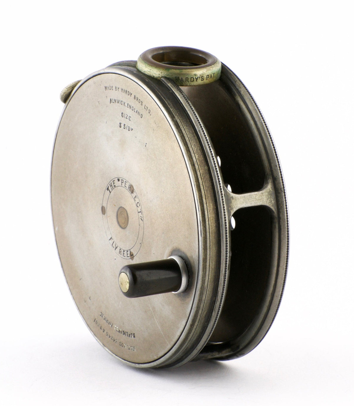 Hardy Perfect 3 5/8" MKII Check with Leather Case 