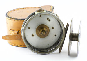 Hardy Perfect 3 5/8" MKII Check with Leather Case