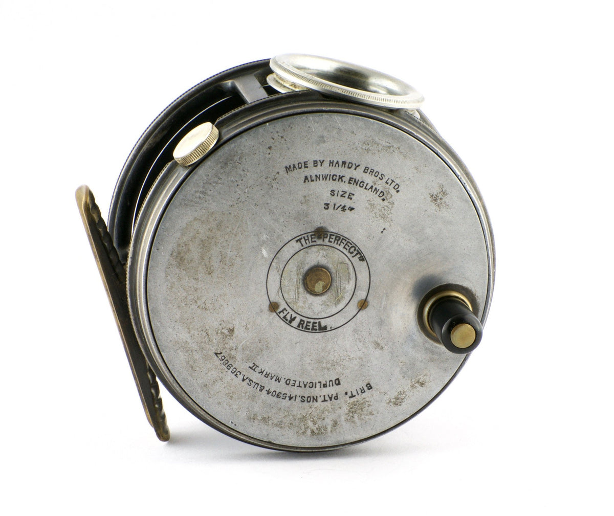 Hardy Perfect 3 1/4" Wide Drum Fly Reel with Line Guard 