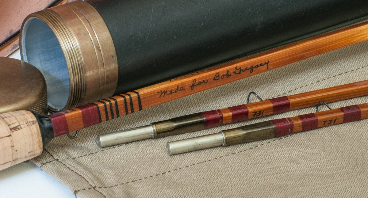 Carlson, Sam - Thomas Four Quad Bamboo Rod - 7'6 2/2 5wt 