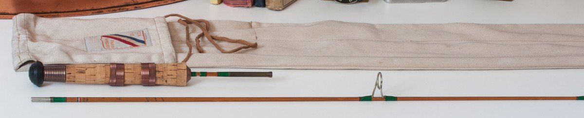 Pezon et Michel "Luxor Lux Wading" Bamboo Spinning Rod 