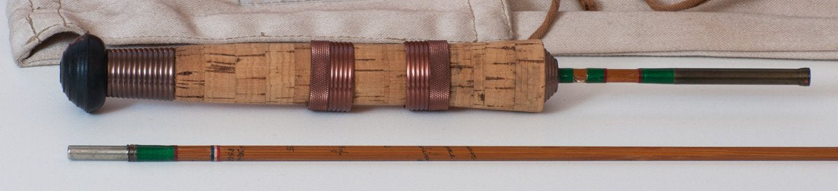 Pezon et Michel "Luxor Lux Wading" Bamboo Spinning Rod 