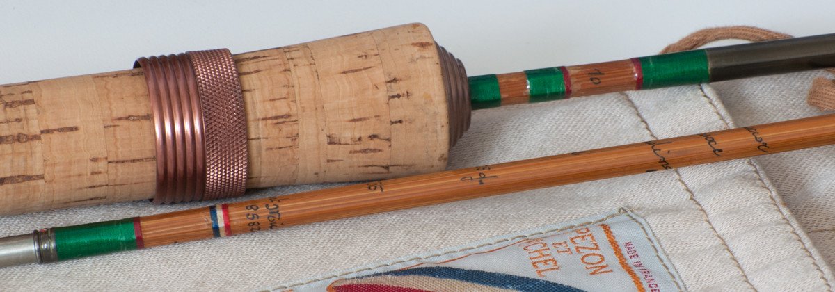 Pezon et Michel "Luxor Lux Wading" Bamboo Spinning Rod 