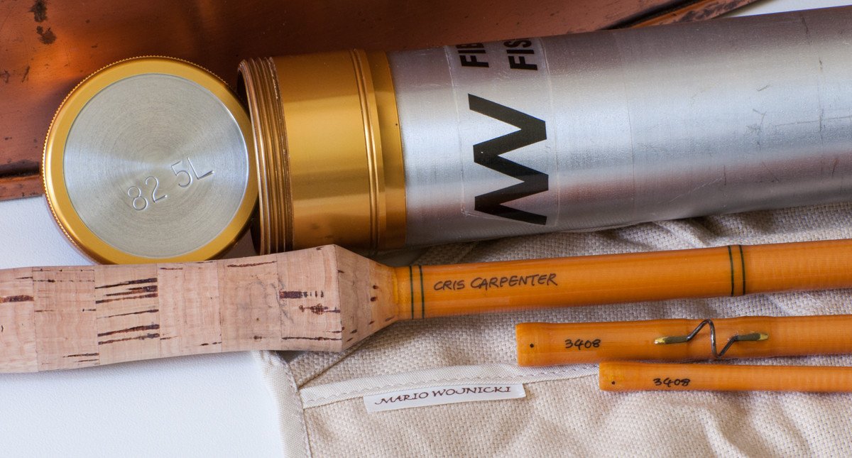 Wojnicki, Mario -- Model 825L - 8'2 3pc 5wt fiberglass rod 