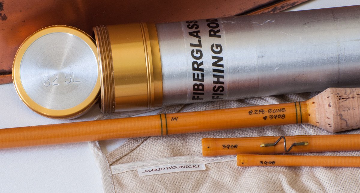 Wojnicki, Mario -- Model 825L - 8'2 3pc 5wt fiberglass rod 
