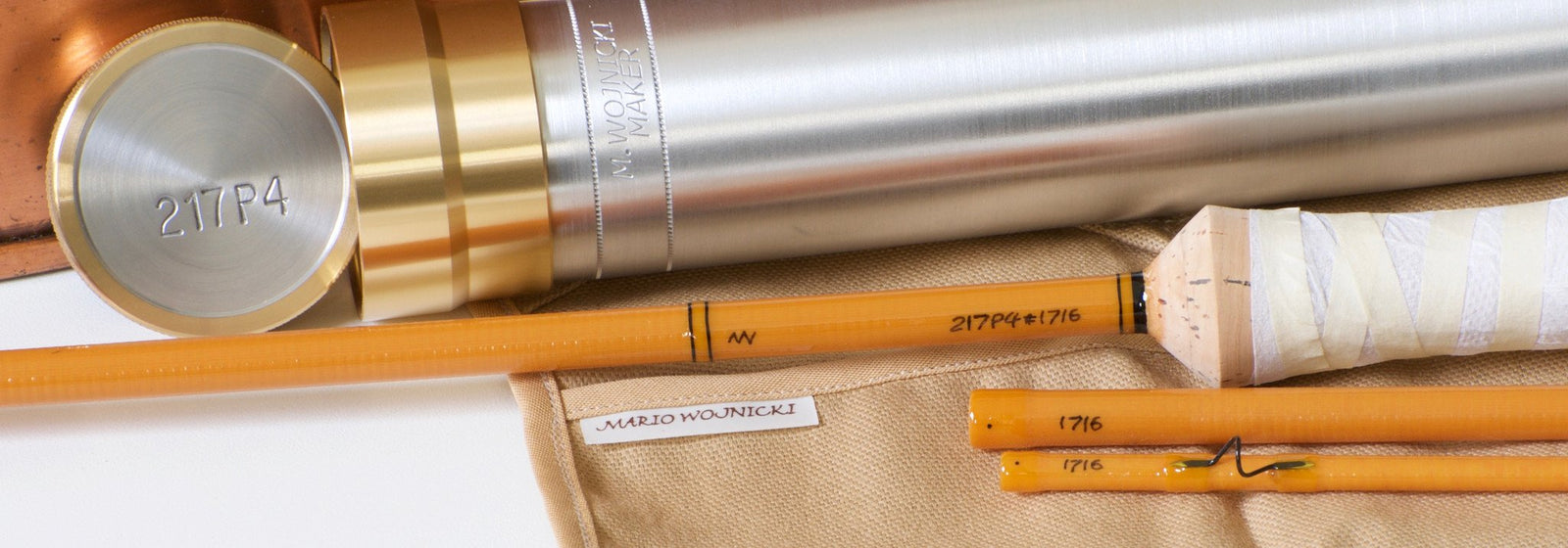 Wojnicki, Mario -- 7'1 4wt 3 piece fiberglass rod 