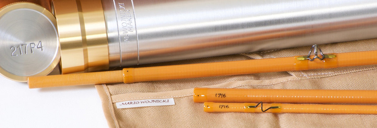 Wojnicki, Mario -- 7'1 4wt 3 piece fiberglass rod 