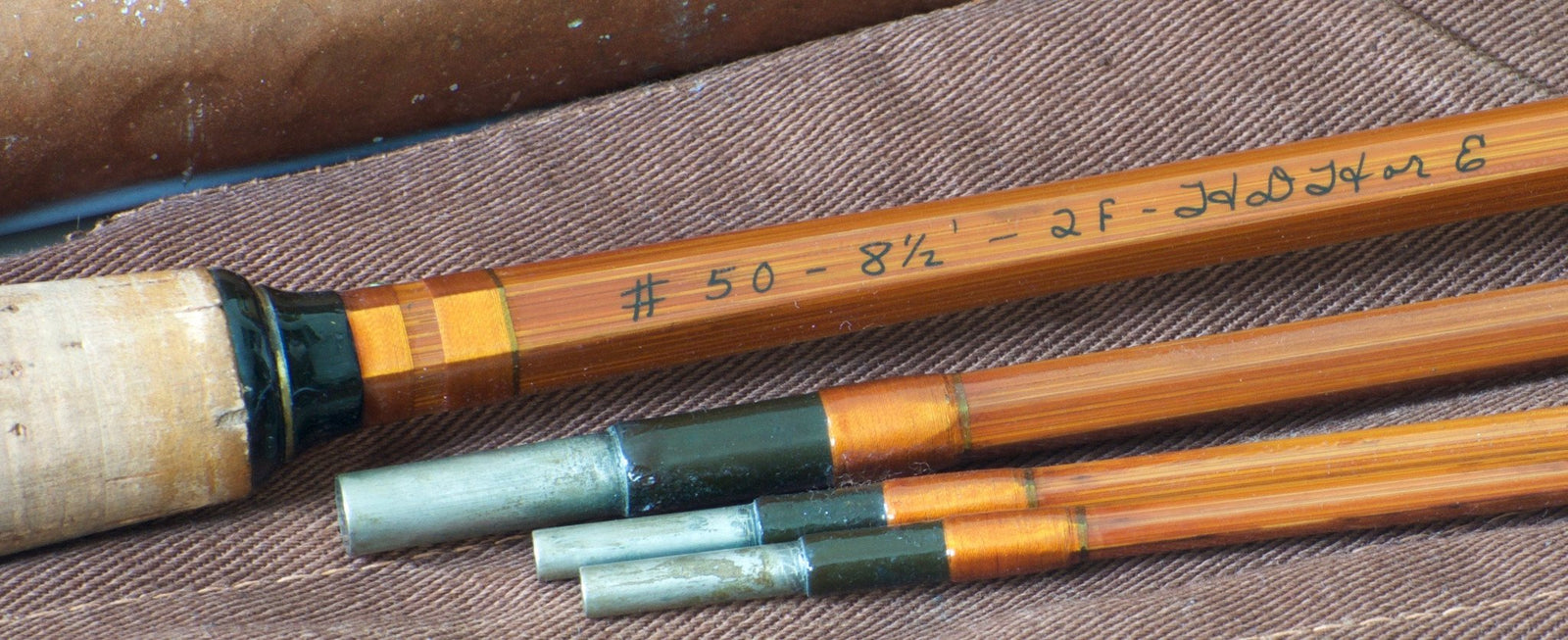 Heddon Model #50 Deluxe President 8 1/2' Bamboo Rod