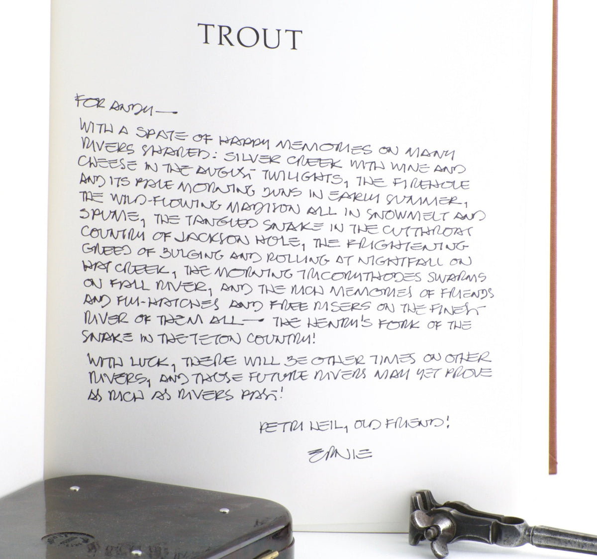 Schwiebert, Ernest - "Trout"