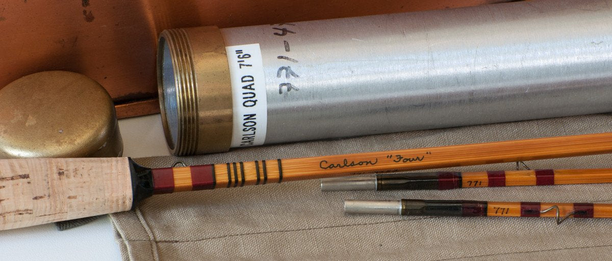 Carlson, Sam - Carlson "Four" Quad Bamboo Rod - 7'6 2/2 4wt 