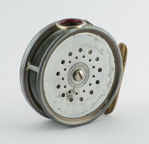 Hardy Perfect 3 3/8" 1912 fly reel - red agate 