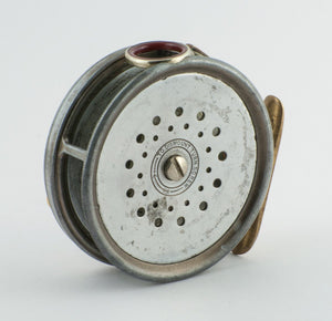 Hardy Perfect 3 3/8" 1912 fly reel - red agate 
