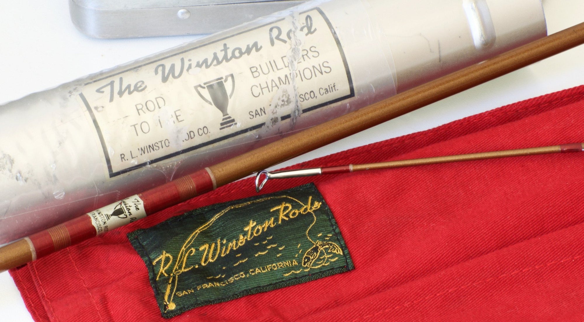 Winston, RL -- 5'6" 4wt "Grizzly Blank" Fiberglass Rod