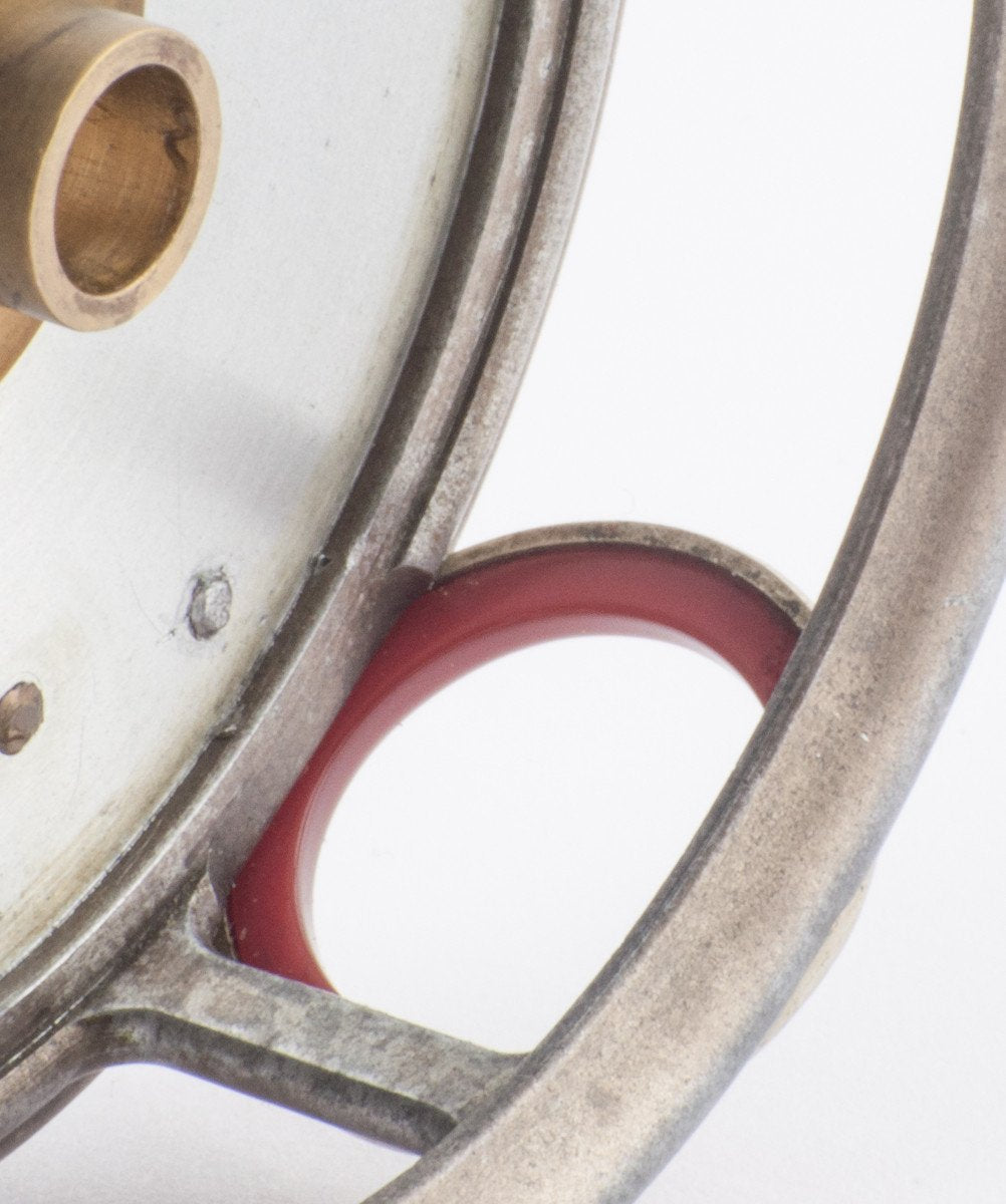 Hardy Perfect 3 3/8" 1912 fly reel - red agate 