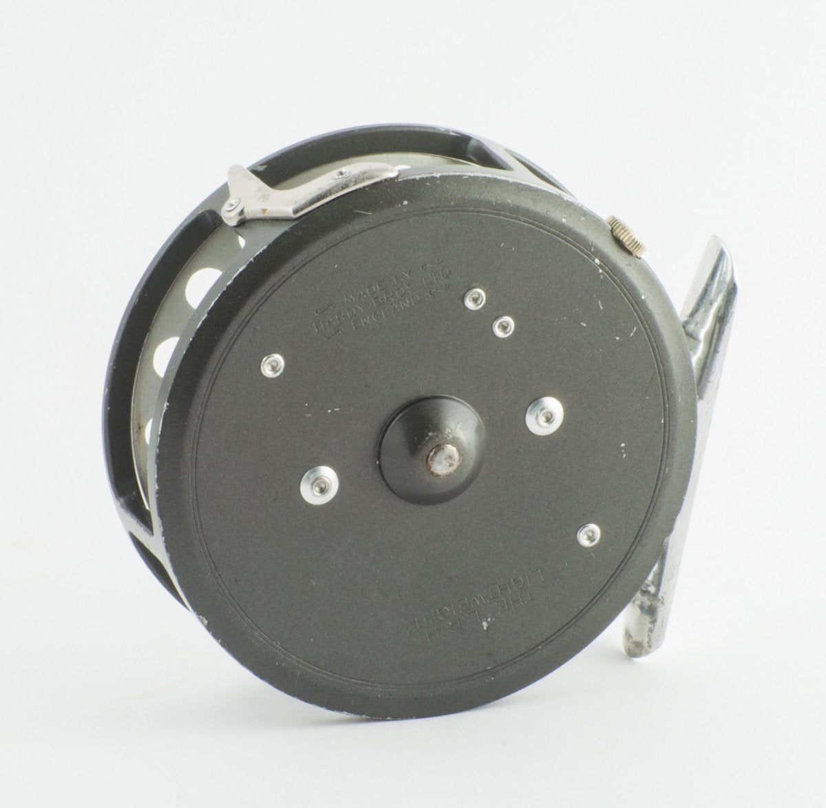 Hardy LRH Lightweight fly reel w/half-ribbed foot