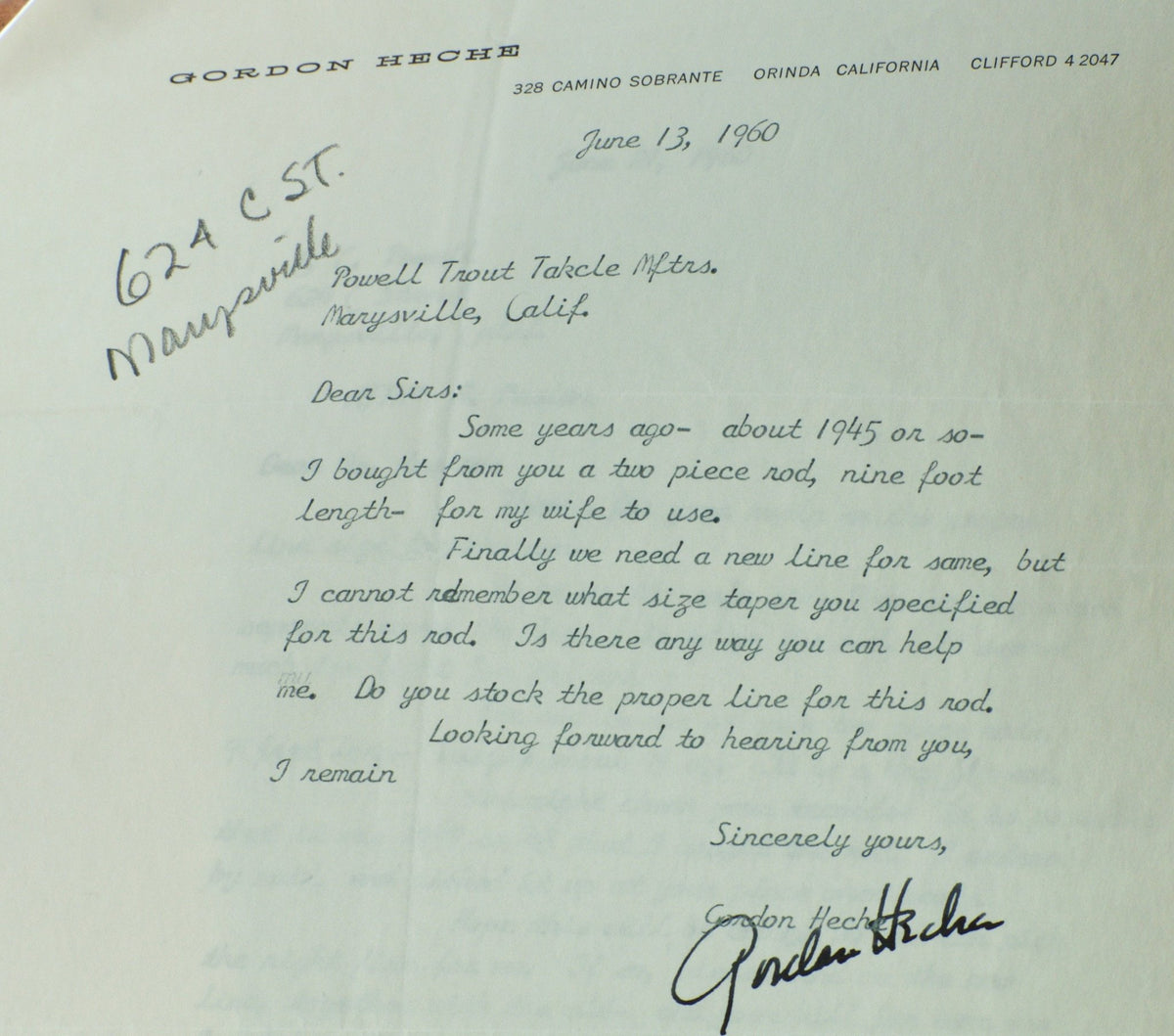 Powell, E.C. -- 9' 2/2 Bamboo Rod 