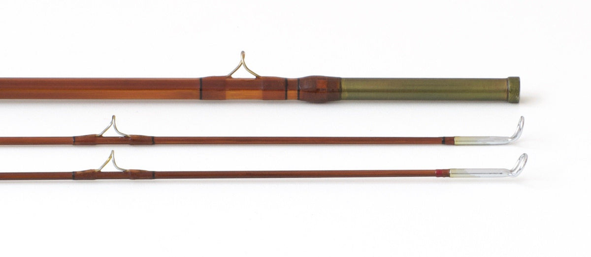 Bob Summers Deluxe Model 856 Bamboo Rod 8' 2/2 #5/6 - ferrules and tip tops detail