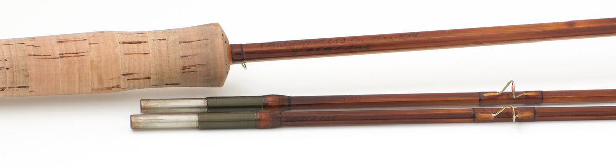 Bob Summers Deluxe Model 856 Bamboo Rod 8' 2/2 #5/6 - overall view