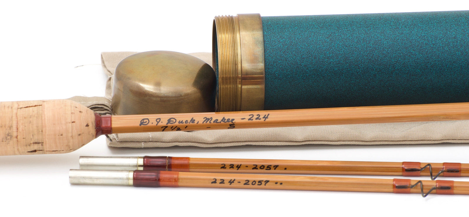 Douglas Duck Model 224 Bamboo Rod 7'6 5wt