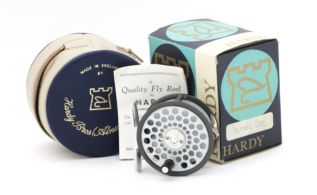 Hardy Flyweight Fly Reel w/ Case & Box