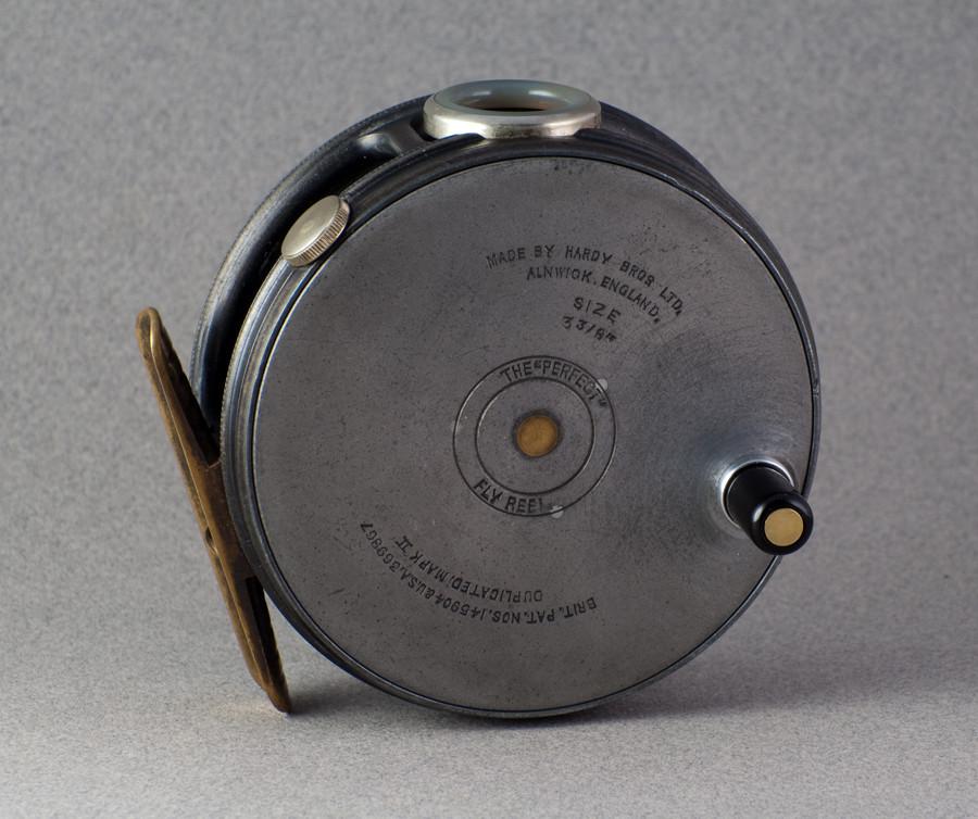 Hardy Perfect Fly Reel 3 3/8" with Hardy Box and Selvyt Bag 