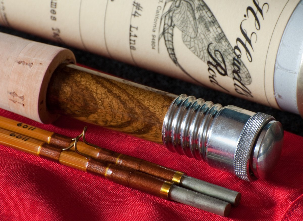 Howells, Gary -- 7'6' 4wt 2/2 Bamboo Rod - MINT 