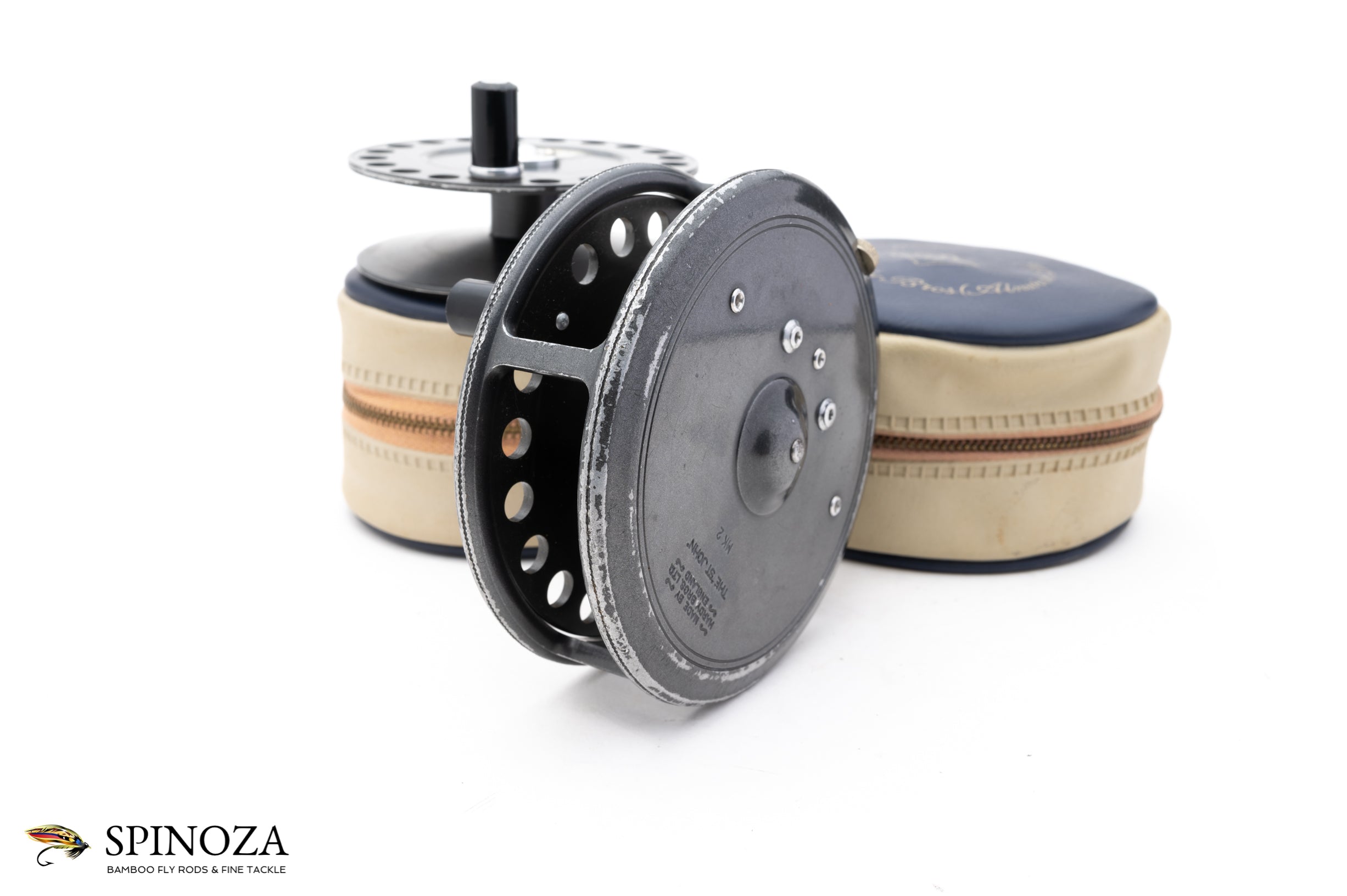 big john's fishing reel Hardy St John MK2 Fly Reel with Spare Spool
