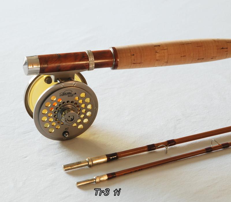 Schukken Design 4wt Titanium / PEI fly reel