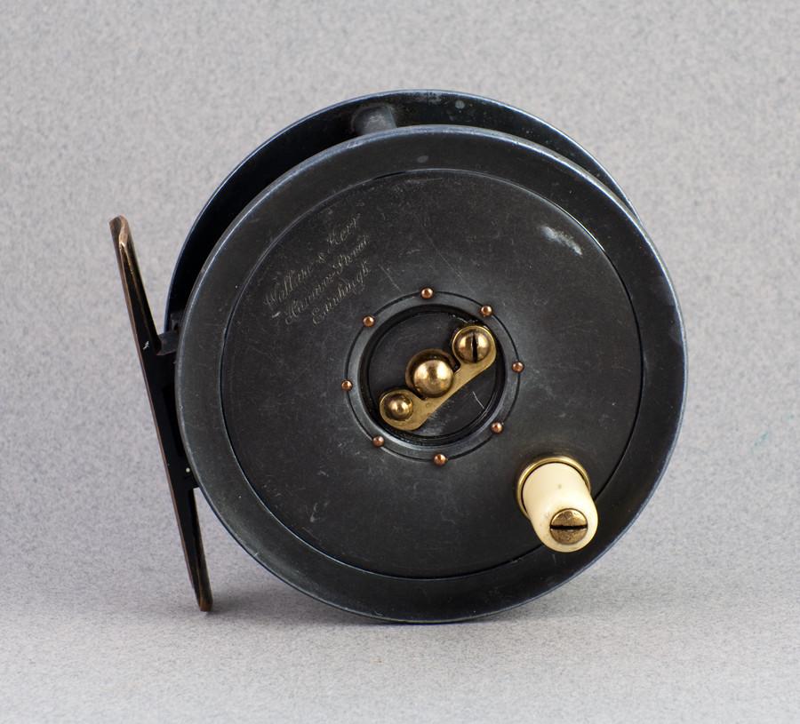 caged fly reel Euro Averon internal system Dingley Fly Reel 3 1/2"