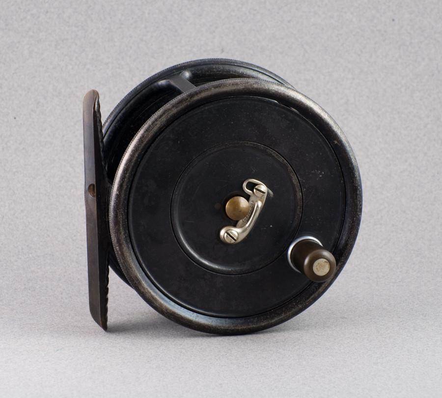 Hardy Uniqua Fly Reel 3 3/4" - rare wide drum! 