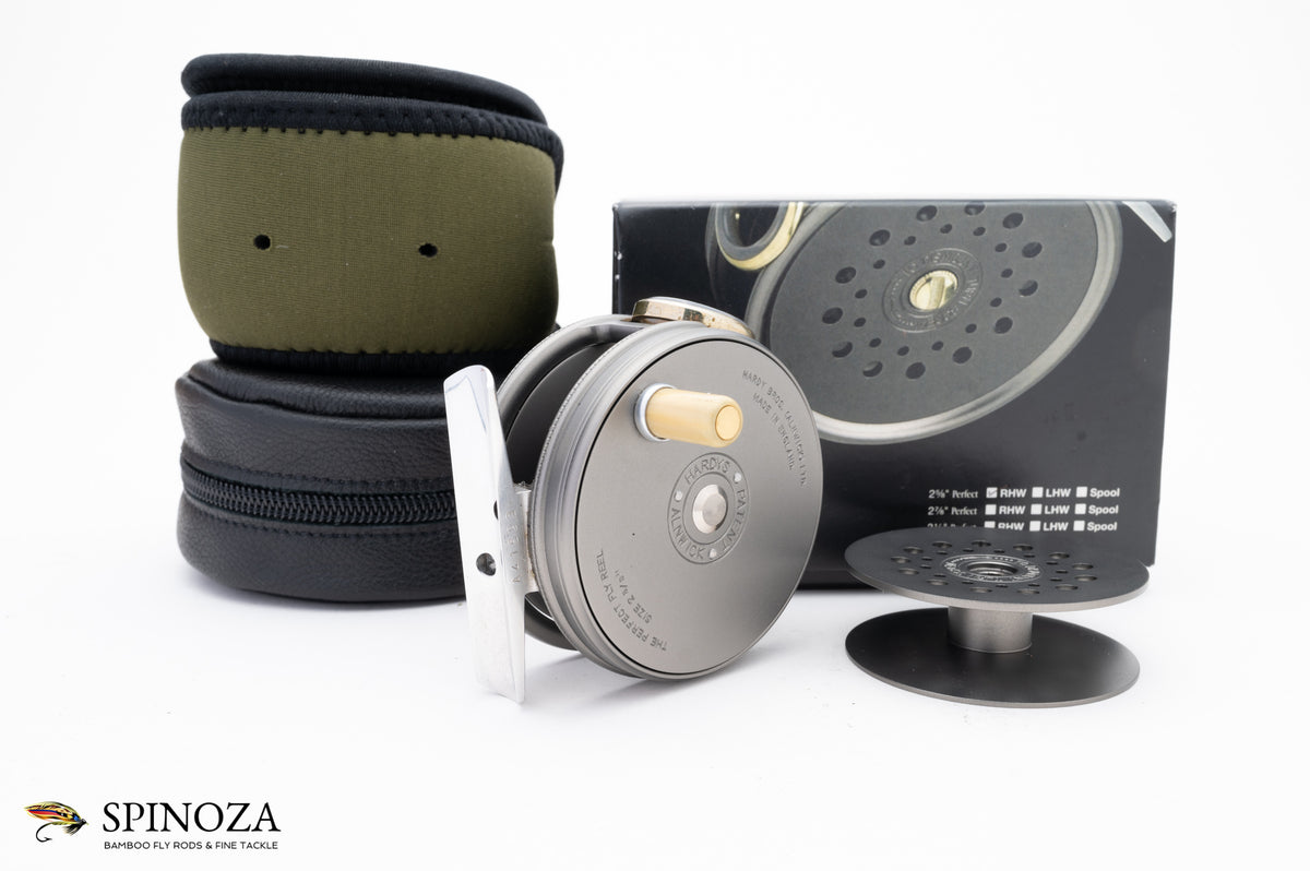 Hardy Perfect Fly Reel 2 5/8" with spare spool