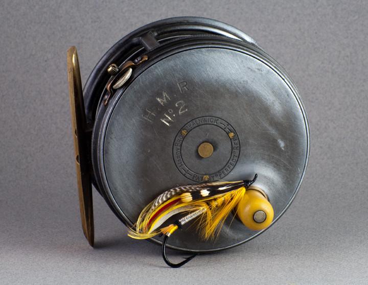 Hardy Perfect 4" leaded reel with 1912 check