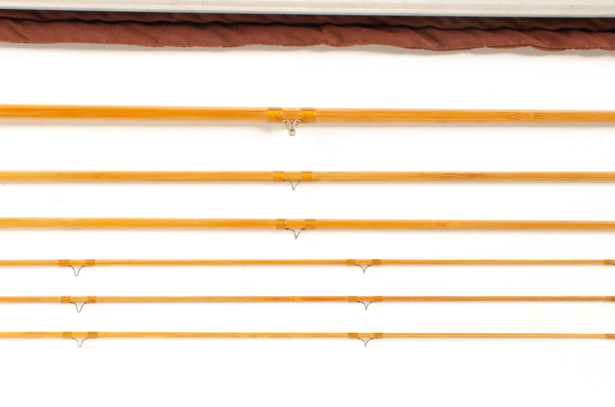 HL Leonard Fly Rod 9' 3/3 #6 - rod sections with wrapping detail