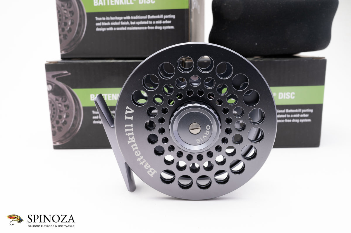 Orvis Battenkill Disc Drag Reel w/two spare spools