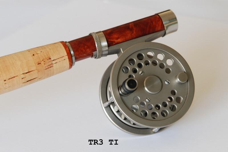 Schukken Design 4wt Titanium / PEI fly reel