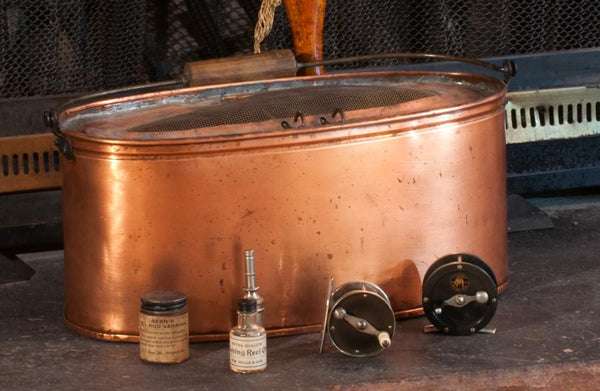 Old Copper Bait Box