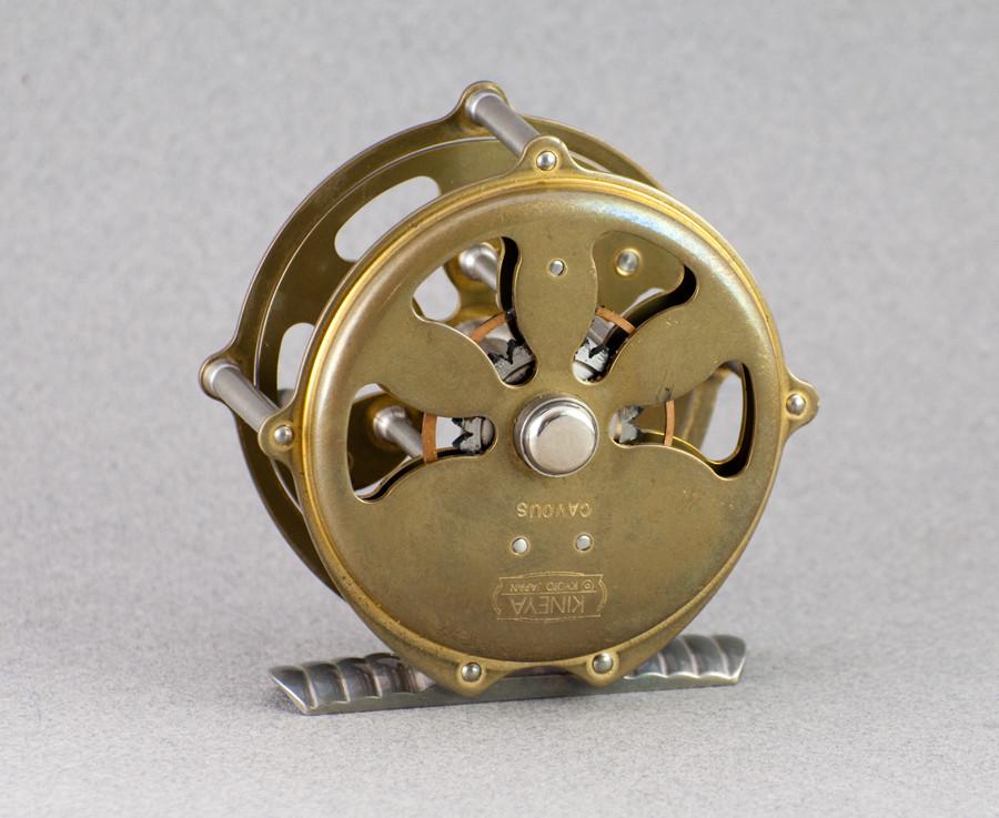bronz fly reel Kineya Cavous Brass/Ni Fly Reel