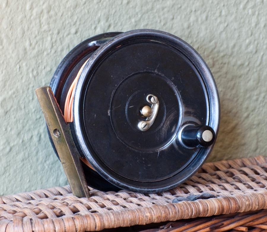 Hardy Uniqua Wide Drum Fly Reel 3 1/2" - with box