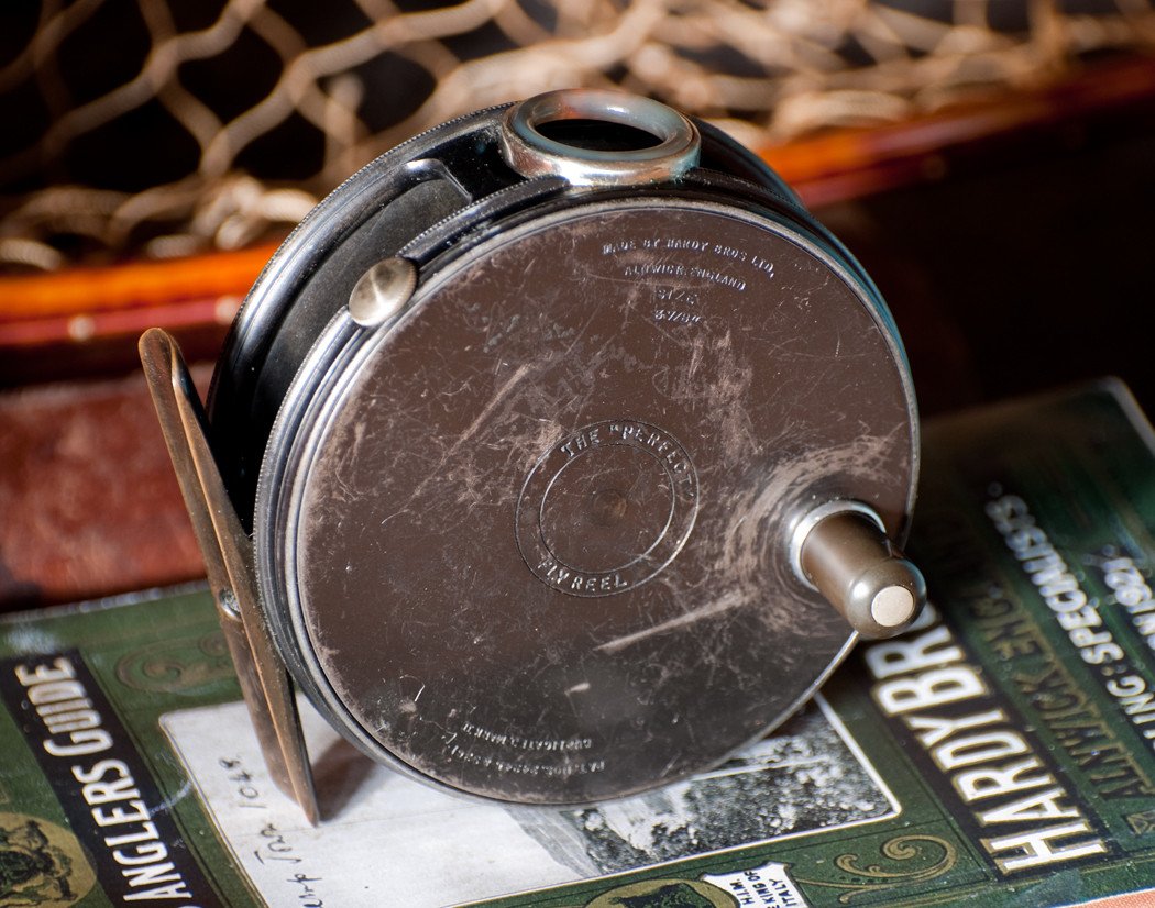 Hardy Perfect 3 7/8" MKII Check - agate 