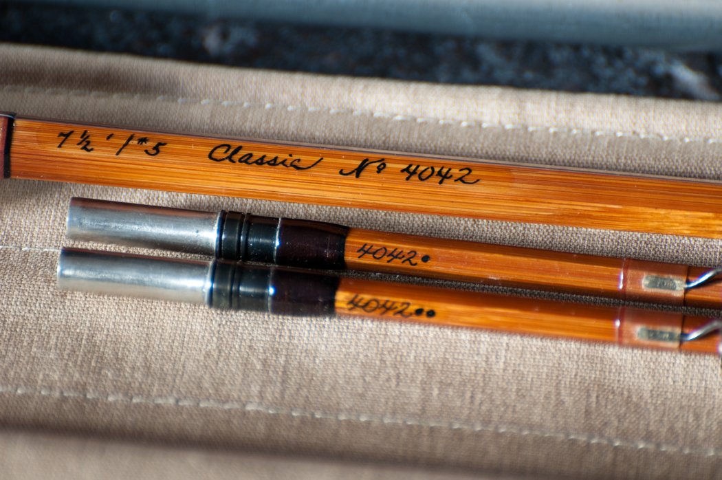 Thomas and Thomas (T&T) Classic Bamboo Rod 7'6 5wt 2/2