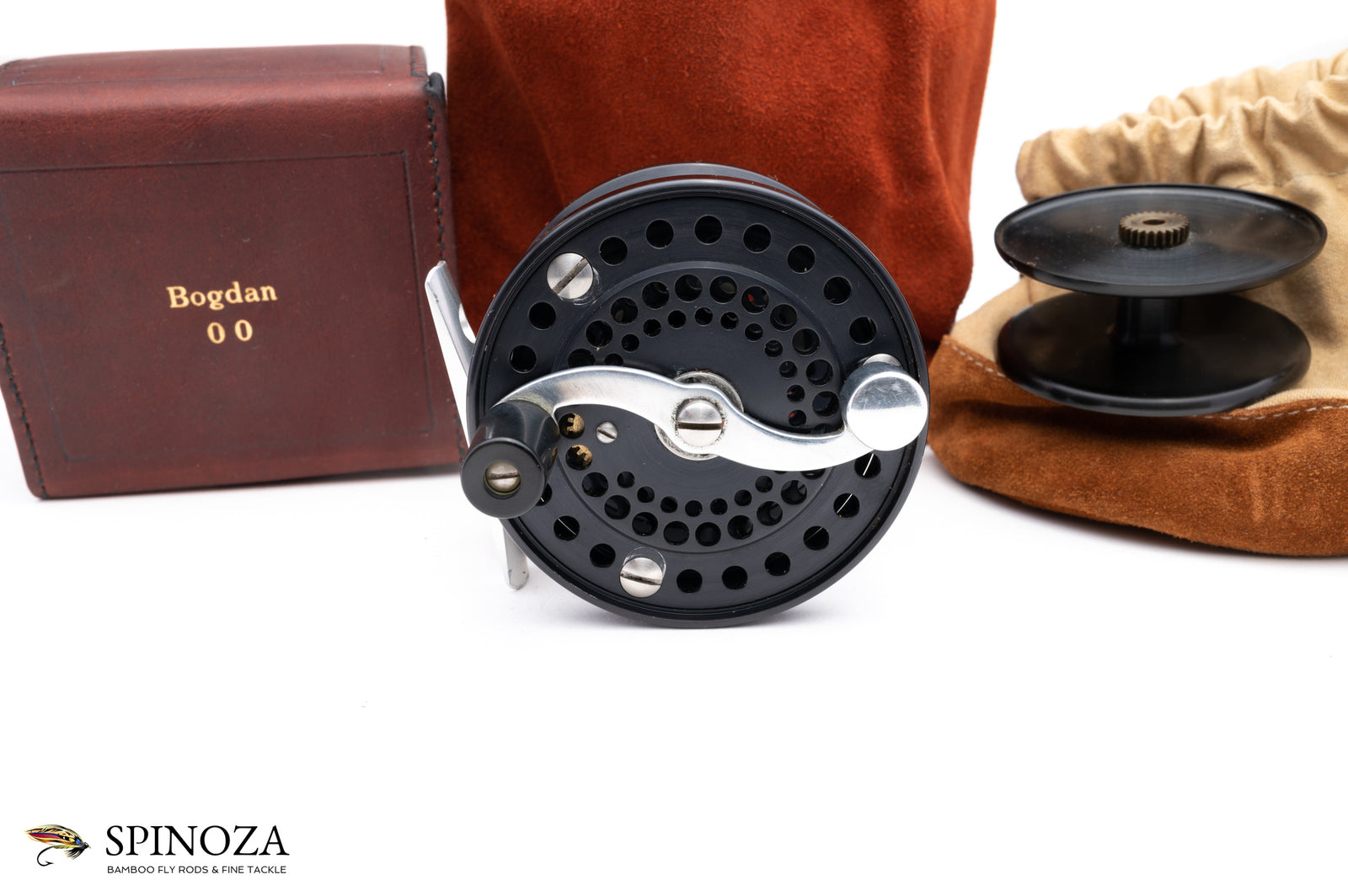Bogdan Model 00 Salmon Reel with Spare Spool