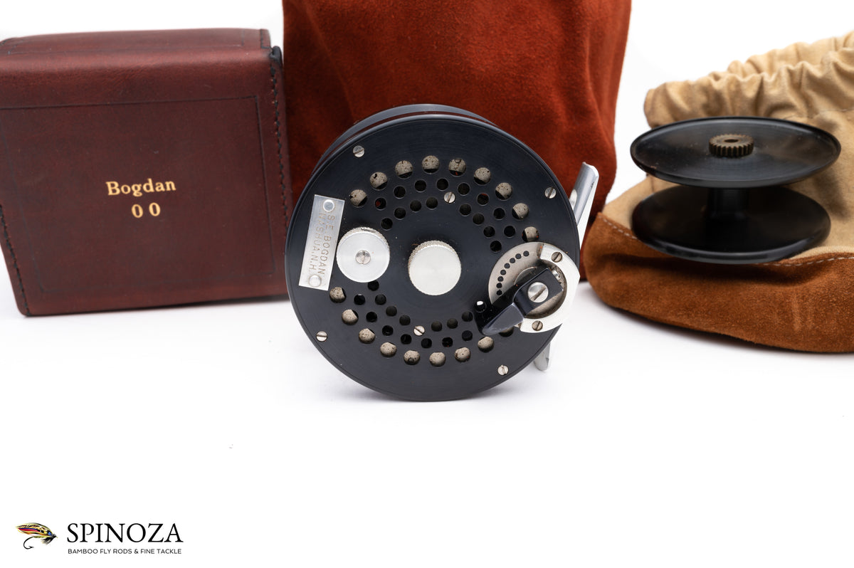 Bogdan Model 00 Salmon Reel with Spare Spool